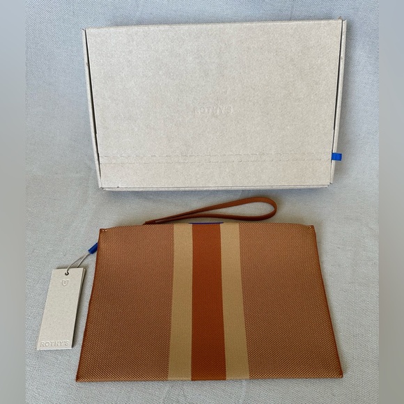 Rothy’s The Wristlet Amber Stripe New - Picture 7 of 7